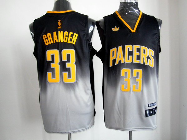  NBA Indina Pacers 33 Danny Granger Fadeaway Fashion Swingman Jersey